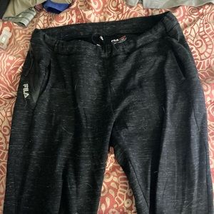 Black joggers Fila